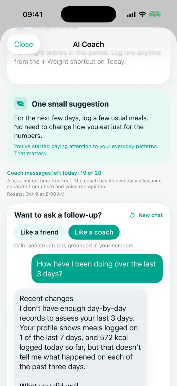 Coach chat